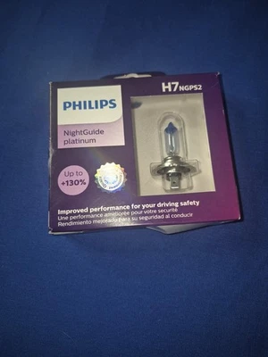 Philips H7NGPS2 Juego de 2 bombillas de faros de conducción totalmente nuevas  Foto 1 de 4