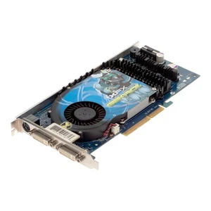 Graphic Card XFX Nvidia Geforce 6800GS 256MB PV-T40B-UDD3 AGP - Picture 1 of 3