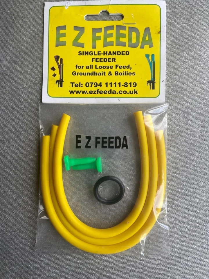 Ezfeeda Spare Yellow Elastics Standard Kit Pack Of 3 Plus 2 Pegs and O Ring — 第 1/1 张图片