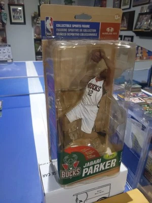 Camiseta McFarlane Serie NBA 26 JABARI PARKER Milwaukee Bucks Blanca NOVATO Foto 1 de 4