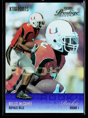 2003 Playoff Prestige #167 Willis McGahee Xtra Points Purple #/25 - Image 1 of 2