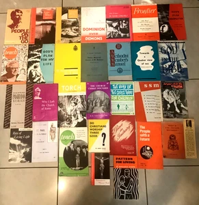 VINTAGE 30 1950's/60's RELIGIOUS PAMPHLETS BOOKLETS CHRISTIAN CATHOLIC MORMON - Bild 1 von 5