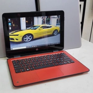 TOUCHSCREEN Laptop HP X360 G1 INTEL N4200 / 4gb / 128gb Windows 10 pro - Picture 1 of 6