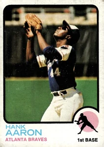 1973 TOPPS HANK AARON (Braves) #100 - Picture 1 of 2