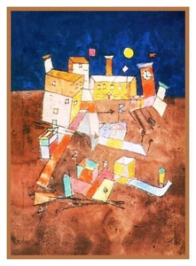 Modern Artist Cubist Paul Klee Partie Counted Cross Stitch Chart Pattern - Picture 1 of 3