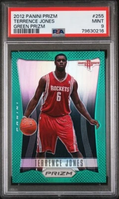 Terrence Jones 2012-13 Panini Prizm #255 Green Prizms SP PSA 9 Mint LOW POP 1 - Image 1 of 2