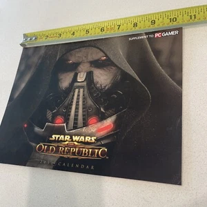 Star Wars The Old Republic 2010 Calendar Supplement To Pc Gamer - Picture 1 of 6