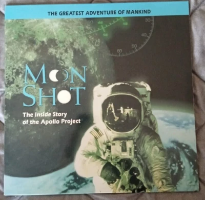 "MOON SHOT" THE INSIDE STORY OF THE APOLLO PROJECT 2 LASERDISC SET 1994 LIKE NEW - Image 1 of 4