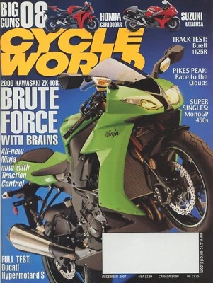 Cycle World December 2007 Volume 46 Issue 12 Magazine - Image 1 of 2