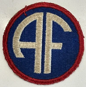 Original WWII U.S. Army AF Allied Forces HQ Head Quarters Cut Edge NG Patch - Picture 1 of 2