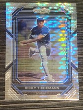 2023 Prizm Baseball Pulsar Prizm #114 Ricky Tiedemann - Toronto Blue Jays