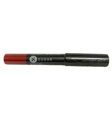 Crayón labial mate como el infierno SUGAR COSMETICS en 35 Claire Redfield 2,5 g sellado Foto 1 de 4