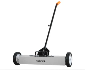 Barredora magnética para recoger 24 pulgadas imán grande pickup barredora de césped herramientas para techos - Imagen 1 de 8