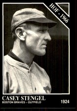 1991 Conlon Collection TSN Casey Stengel Boston Braves #37