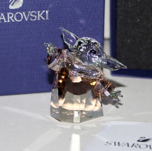 Figura de cristal de Swarovski Star Wars Mandalorian The Child Grogu 2018 - Imagen 1 de 10