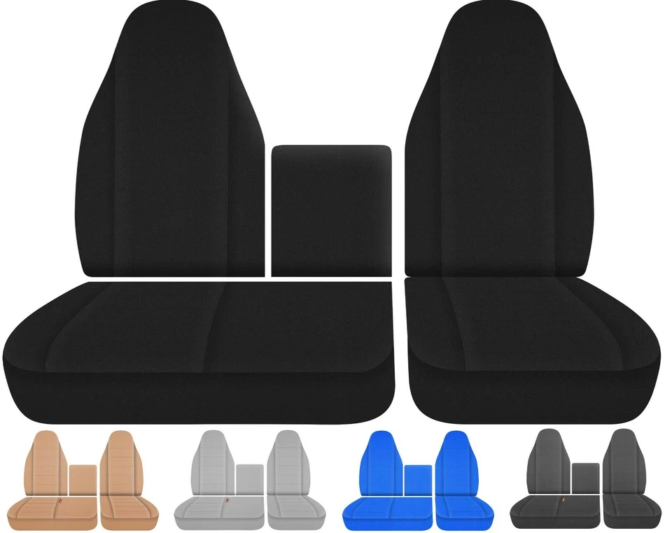 Front truck seat covers Fits 1996-2021 Isuzu N Series NRR NQR NPR ,Made to fit - Image 1 of 2