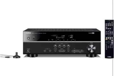 BRAND NEW Yamaha RX-V377 5.1 Channel Home Theater HDMI AV Receiver - Image 1 of 2
