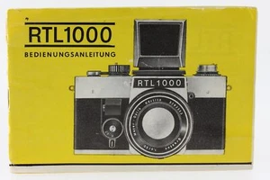 Istruzioni per l'uso Exakta RTL1000 RTL 1000 RTL-1000 istruzioni - Foto 1 di 1