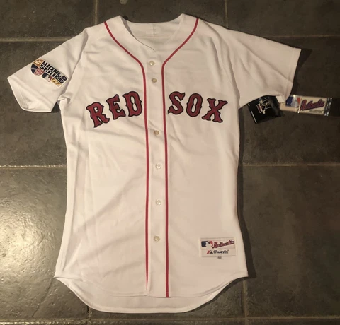 Boston Red Sox Daisuke Matsuzaka 2007 World Series Authentic Majestic Jersey NWT Cover