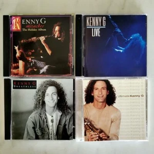 Kenny G - Smooth Jazz CD 4-Pack - Miracles - Breathless - Ultimate - Live - Picture 1 of 3