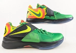 Nike Zoom KD 4 Weatherman 2024 Kevin Durant FN6247-300 NBY Green Men Size 10.5 - Picture 1 of 10