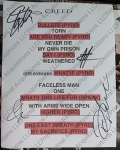 Classic Rock Ausgabe 331 CREED Magazin Konvolut mit handsignierter Setlist INHAND - Bild 1 von 1