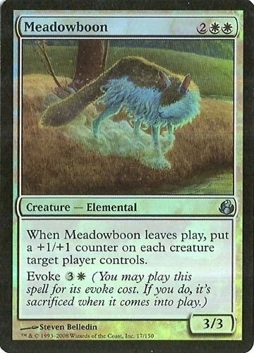 MTG - Morningtide - Meadowboon - Foil - NM - Image 1 of 1