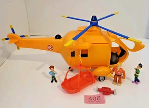 Fireman Sam Wallaby 2 Simba Helicopter with 3 Figures & Accessories 406 - Picture 1 of 3