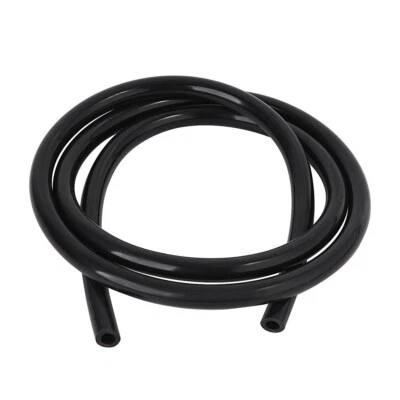 Black 20 Feet ID 1/8"  3mm Fuel Air Silicone Vacuum Hose Tube Pipe Universally - Image 1 of 4