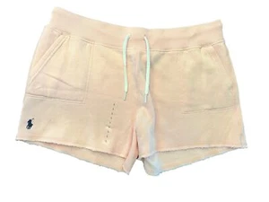 POLO RALPH LAUREN Pink Women's Fleece Sweat Shorts, Small, NWOT - Picture 1 of 1