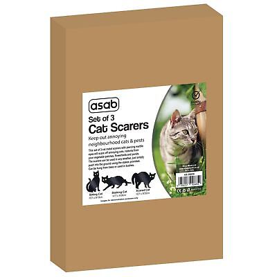 3 Pack Garden Scare Cat Pest Deterrent Repellent Scarer Nuisance Control Fox New • 12.99£