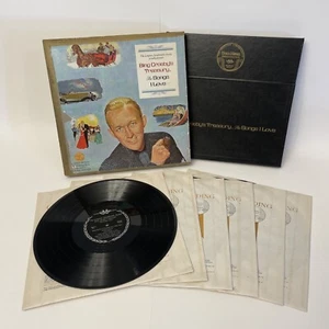 Bing Crosby's Treasury The Songs I Love 6 Record Set Vinyl Record LP VG Crosby - Picture 1 of 19