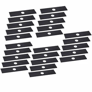 PACK de 25 hojas de borde de 8" x 2" para Echo y Stihl con acabado con recubrimiento en polvo de orificio de 1" - Imagen 1 de 5