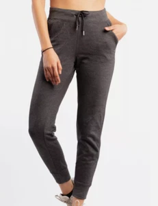 LEG3ND Womens Joggers Large L Drawstring Gray Athletic Soft Comfort Fleece NWT - Picture 1 of 18