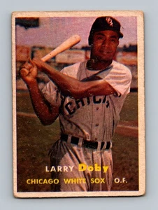 1957 Topps #85 Larry Doby GD-VG Vintage HOF Baseball Card - Picture 1 of 2