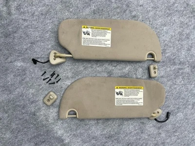 ✅ FAIR Camel  Sun Visor Left & Right 05-11 Crown Victoria Mercury Grand Marquis - Image 1 of 3