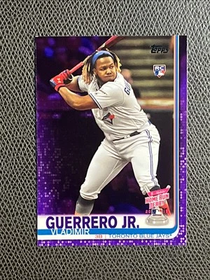 Vladimir Guerrero Jr Rookie RC Meijer Purple 2019 Topps Update #US272 Blue Jays - Image 1 of 4