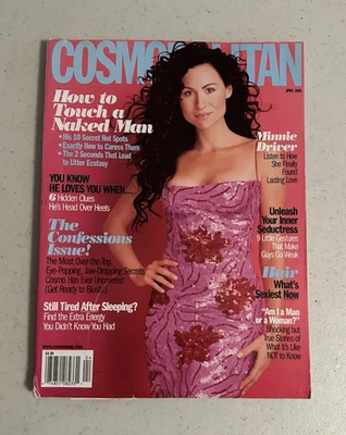 April 2000 Cosmopolitan Magazine, British Actress Minnie Driver, Andie MacDowell Foto 1 de 4