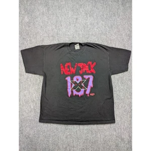 Vintage ECW New Jack 187 Original Gangsta Wrestling T Shirt XXL 90s Rare Black - Bild 1 von 9