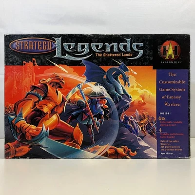 Stratego Legends The Shattered Lands 1999 Craig Van Ness Hasbro Avalon Hill 10+ - Image 1 of 4