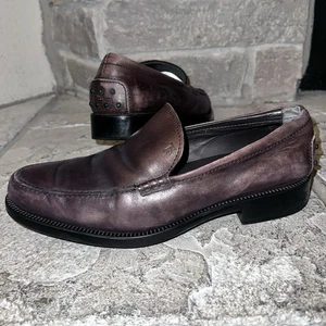 Tod's Made In Italy Leather Driving Shoes Slip In Loafer Shoes 8 D Men Tod’s - Picture 1 of 9