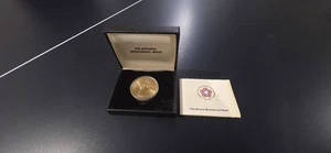 1976 The National Bicentennial Medal Gold Coin w/Original Case, Paperwork! - Picture 1 of 8