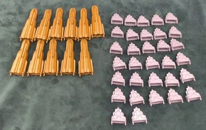 Star Wars Episode 1 3D Collectors Monopoly Replacement 11 Hotels and 32 Homes - Picture 1 of 1