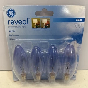 Reveal HD+ 40 W A15 Decorative Decorative Bulb E12 (Candelabra) Pure Clean Light - Picture 1 of 5
