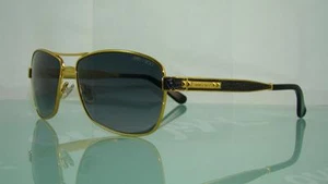 Jimmy Choo CRIS S 001HD GOLD & BLACK Sunglasses Size 57 - Picture 1 of 1