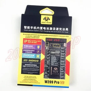 W209 Pro V9 Battery Activation Fast Charger Board For iPhone 15 14 13 12 11 X 8 - Picture 1 of 7