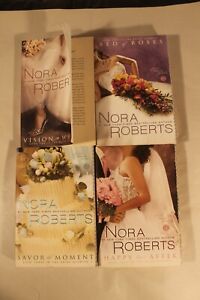 Vision in White, Bed of Roses, Savor The Moment & Happy Ever After -Nora Roberts