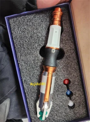 Doctor Who 11th Metal Sonic Screwdriver Replica LED Light Cosplay Prop US STOCK - Image 1 of 4