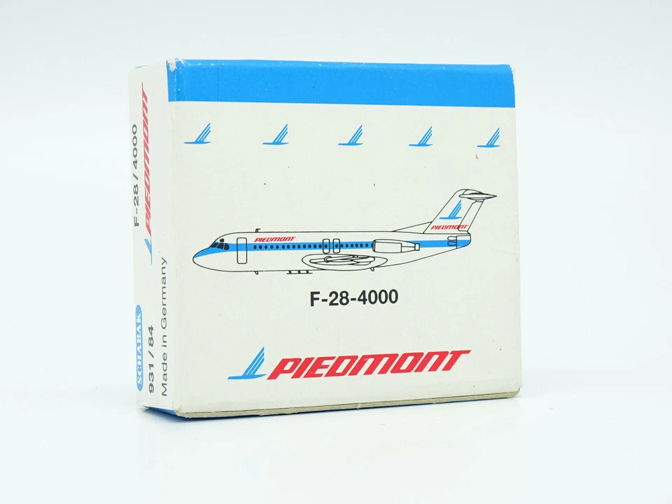 Schabak Aereo Airlines 1/600 - Fokker F-28 4000 Piedmont - Immagine 1 di 1