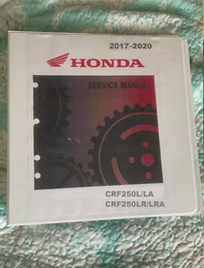 2017 2018 2019 Honda CRF250L/LA CRF250LR/LRA repair service manual binder - Picture 1 of 1